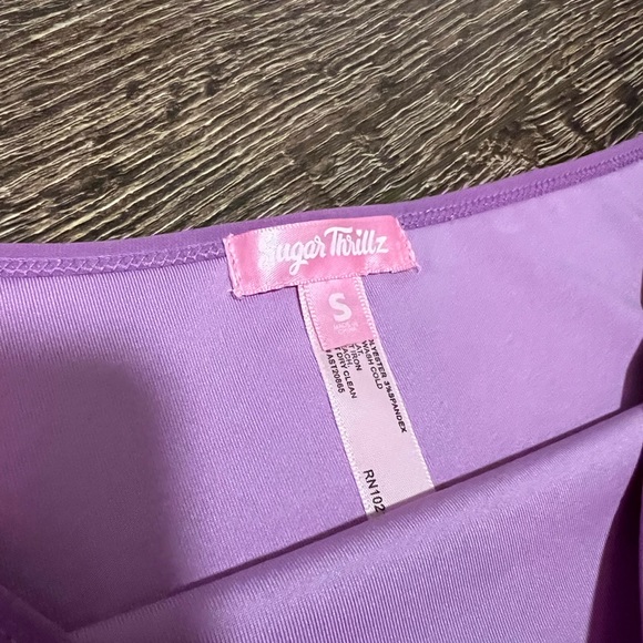 Purple sugar thrillz skirt - Picture 2 of 3
